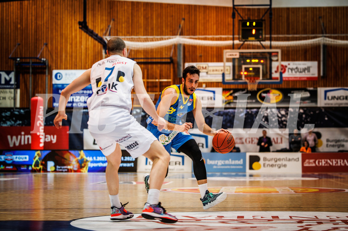 Basketball, win2day Basketball Superliga 2022/23, Grunddurchgang Runde 15, Oberwart Gunners, SKN St. Pölten, 