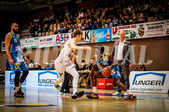 Basketball, win2day Basketball Superliga 2022/23, Grunddurchgang Runde 15, Oberwart Gunners, SKN St. Pölten, 