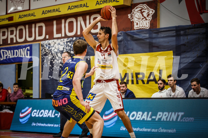 Basketball, win2day Basketball Superliga 2022/23, Grunddurchgang 13.Runde, Traiskirchen Lions, UBSC Graz, 