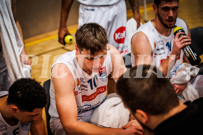 Basketball, win2day Basketball Superliga 2022/23, Grunddurchgang Runde 15, Oberwart Gunners, SKN St. Pölten, 