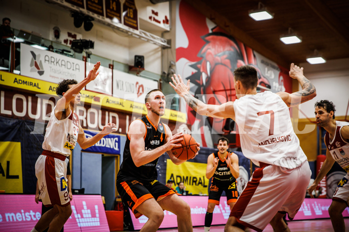 Basketball, win2day Basketball Superliga 2022/23, Grunddurchgang 14.Runde, Traiskirchen Lions, Fürstenfeld Panthers, 