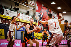 Basketball, win2day Basketball Superliga 2022/23, Grunddurchgang 14.Runde, Traiskirchen Lions, Fürstenfeld Panthers, 