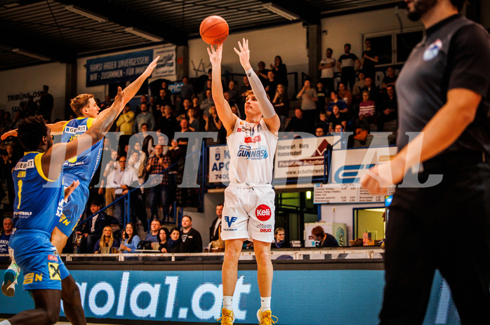 Basketball, win2day Basketball Superliga 2022/23, Grunddurchgang Runde 15, Oberwart Gunners, SKN St. Pölten, 