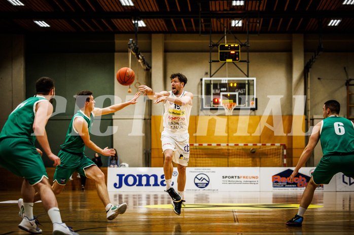 Basketball, Basketball Zweite Liga 2022/23, Grunddurchgang 12.Runde, Mattersburg Rocks, KOS Celovec, Paul Radakovics (19)