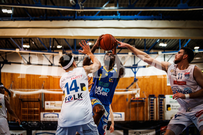 Basketball, win2day Basketball Superliga 2022/23, Grunddurchgang Runde 15, Oberwart Gunners, SKN St. Pölten, 