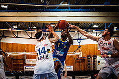 Basketball, win2day Basketball Superliga 2022/23, Grunddurchgang Runde 15, Oberwart Gunners, SKN St. Pölten, 