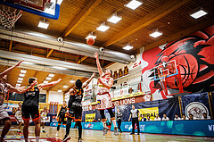 Basketball, win2day Basketball Superliga 2022/23, Grunddurchgang 14.Runde, Traiskirchen Lions, Fürstenfeld Panthers, 