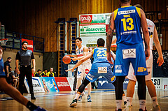 Basketball, win2day Basketball Superliga 2022/23, Grunddurchgang Runde 15, Oberwart Gunners, SKN St. Pölten, 