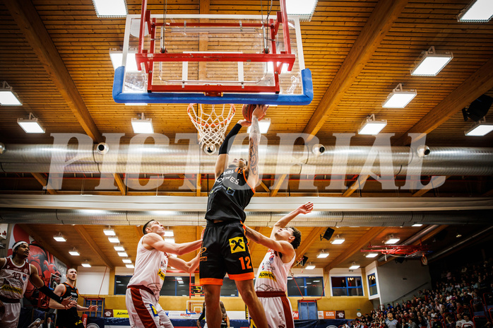 Basketball, win2day Basketball Superliga 2022/23, Grunddurchgang 14.Runde, Traiskirchen Lions, Fürstenfeld Panthers, 