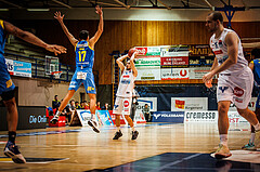 Basketball, win2day Basketball Superliga 2022/23, Grunddurchgang Runde 15, Oberwart Gunners, SKN St. Pölten, 