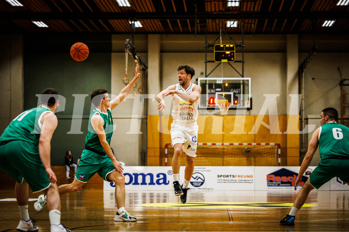 Basketball, Basketball Zweite Liga 2022/23, Grunddurchgang 12.Runde, Mattersburg Rocks, KOS Celovec, Paul Radakovics (19)