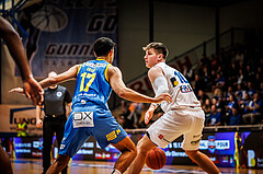 Basketball, win2day Basketball Superliga 2022/23, Grunddurchgang Runde 15, Oberwart Gunners, SKN St. Pölten, 