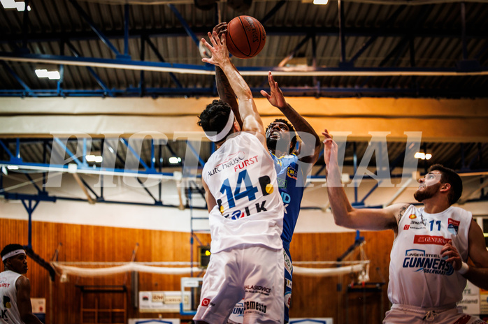 Basketball, win2day Basketball Superliga 2022/23, Grunddurchgang Runde 15, Oberwart Gunners, SKN St. Pölten, 