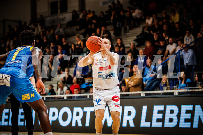 Basketball, win2day Basketball Superliga 2022/23, Grunddurchgang Runde 15, Oberwart Gunners, SKN St. Pölten, 