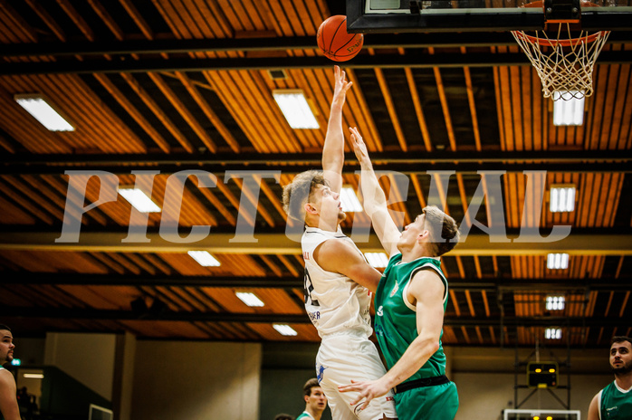 Basketball, Basketball Zweite Liga 2022/23, Grunddurchgang 12.Runde, Mattersburg Rocks, KOS Celovec, Robert Dembskis (42)