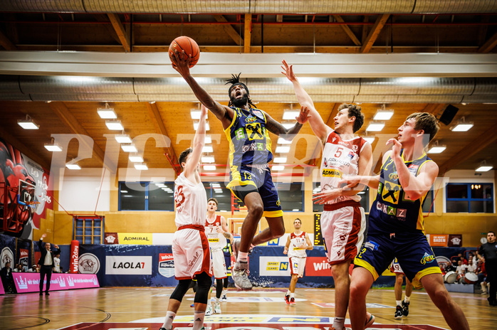 Basketball, win2day Basketball Superliga 2022/23, Grunddurchgang 13.Runde, Traiskirchen Lions, UBSC Graz, 