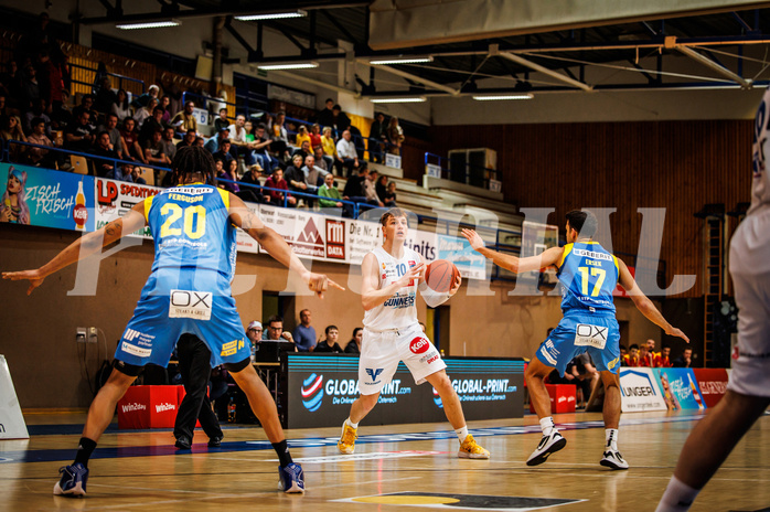 Basketball, win2day Basketball Superliga 2022/23, Grunddurchgang Runde 15, Oberwart Gunners, SKN St. Pölten, 