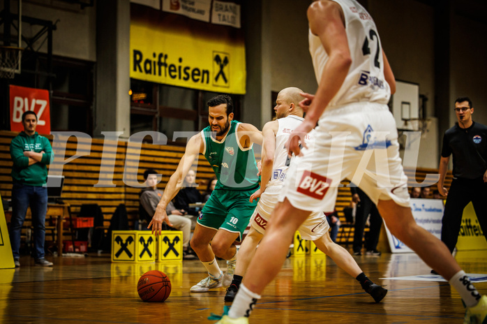 Basketball, Basketball Zweite Liga 2022/23, Grunddurchgang 12.Runde, Mattersburg Rocks, KOS Celovec, Veljko Dena (10)