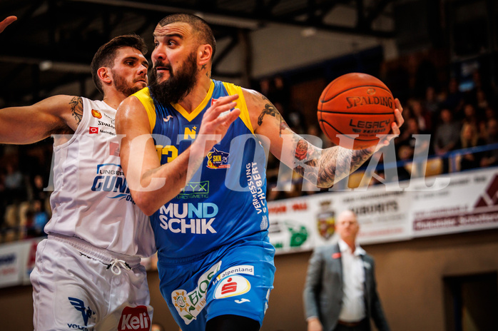 Basketball, win2day Basketball Superliga 2022/23, Grunddurchgang Runde 15, Oberwart Gunners, SKN St. Pölten, 