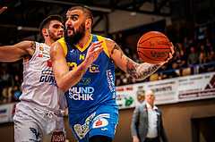 Basketball, win2day Basketball Superliga 2022/23, Grunddurchgang Runde 15, Oberwart Gunners, SKN St. Pölten, 