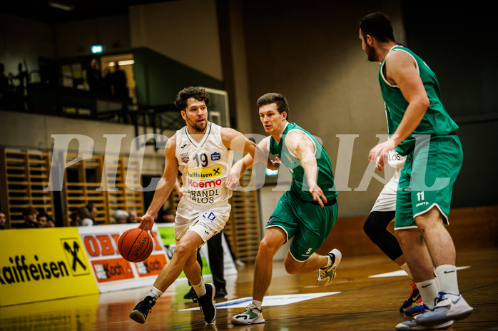 Basketball, Basketball Zweite Liga 2022/23, Grunddurchgang 12.Runde, Mattersburg Rocks, KOS Celovec, Paul Radakovics (19)