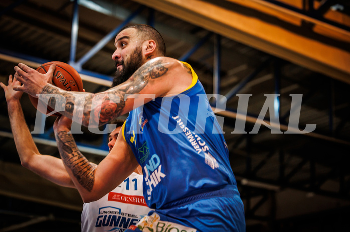 Basketball, win2day Basketball Superliga 2022/23, Grunddurchgang Runde 15, Oberwart Gunners, SKN St. Pölten, 