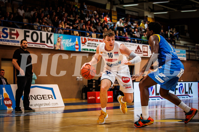 Basketball, win2day Basketball Superliga 2022/23, Grunddurchgang Runde 15, Oberwart Gunners, SKN St. Pölten, 