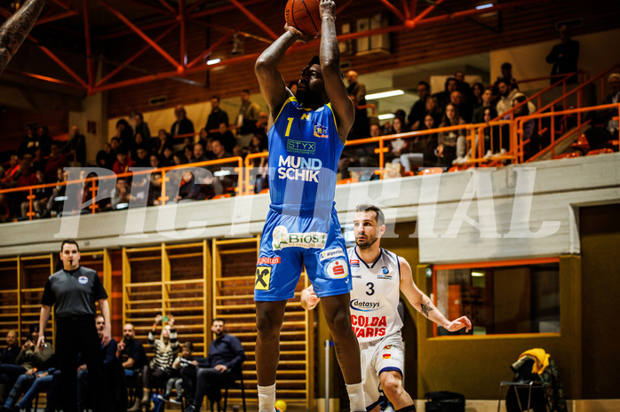Basketball, win2day Basketball Superliga 2022/23, Grunddurchgang Runde 16, BBC Nord Dragonz, SKN St. Pölten, 