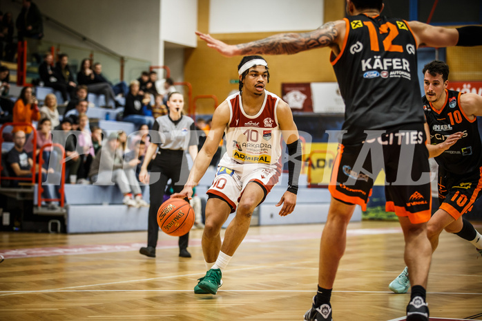 Basketball, win2day Basketball Superliga 2022/23, Grunddurchgang 14.Runde, Traiskirchen Lions, Fürstenfeld Panthers, 