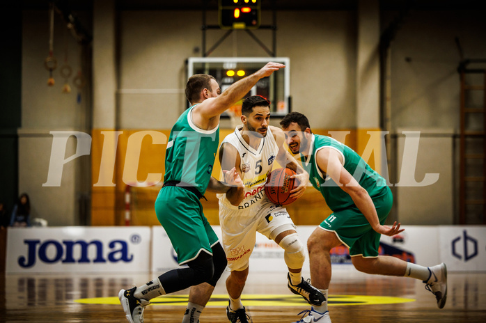 Basketball, Basketball Zweite Liga 2022/23, Grunddurchgang 12.Runde, Mattersburg Rocks, KOS Celovec, Jordis Ortega (5)