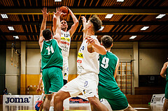 Basketball, Basketball Zweite Liga 2022/23, Grunddurchgang 12.Runde, Mattersburg Rocks, KOS Celovec, Corey Hallett (13)