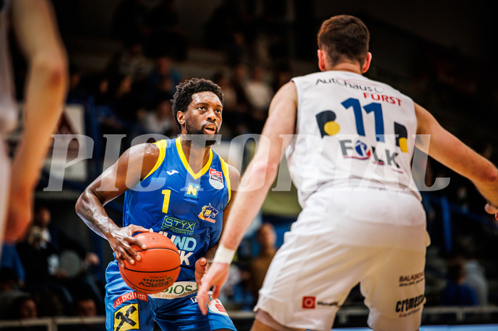 Basketball, win2day Basketball Superliga 2022/23, Grunddurchgang Runde 15, Oberwart Gunners, SKN St. Pölten, 