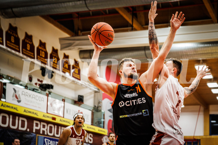 Basketball, win2day Basketball Superliga 2022/23, Grunddurchgang 14.Runde, Traiskirchen Lions, Fürstenfeld Panthers, 