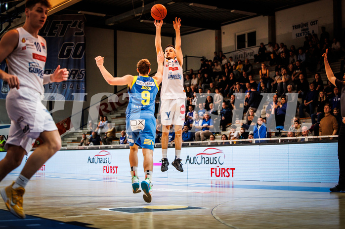 Basketball, win2day Basketball Superliga 2022/23, Grunddurchgang Runde 15, Oberwart Gunners, SKN St. Pölten, 