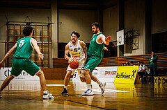 Basketball, Basketball Zweite Liga 2022/23, Grunddurchgang 12.Runde, Mattersburg Rocks, KOS Celovec, Paul Radakovics (19)
