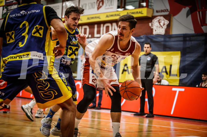 Basketball, win2day Basketball Superliga 2022/23, Grunddurchgang 13.Runde, Traiskirchen Lions, UBSC Graz, 