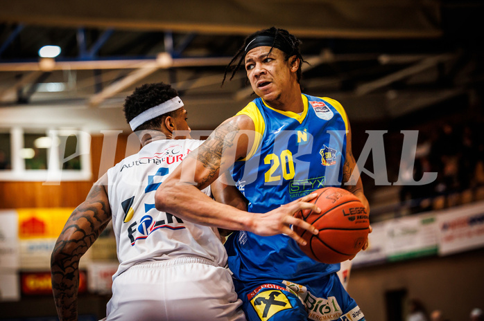 Basketball, win2day Basketball Superliga 2022/23, Grunddurchgang Runde 15, Oberwart Gunners, SKN St. Pölten, 