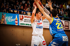 Basketball, win2day Basketball Superliga 2022/23, Grunddurchgang Runde 15, Oberwart Gunners, SKN St. Pölten, 