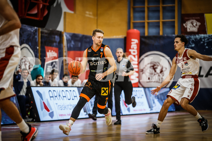 Basketball, win2day Basketball Superliga 2022/23, Grunddurchgang 14.Runde, Traiskirchen Lions, Fürstenfeld Panthers, 