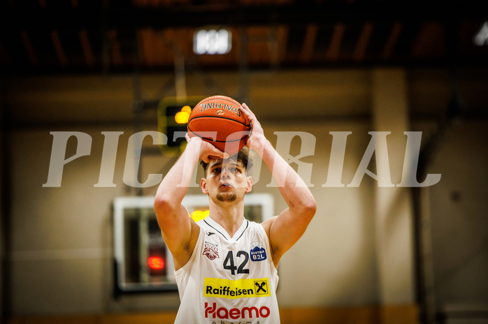 Basketball, Basketball Zweite Liga 2022/23, Grunddurchgang 12.Runde, Mattersburg Rocks, KOS Celovec, Robert Dembskis (42)