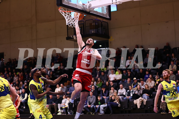 31.01.2025, Graz, Raiffeisen Sportpark Graz, Basketball Superliga 2024/25, Grunddurchgang, Runde 19, UBSC Graz - BC Vienna