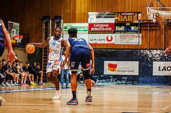 Basketball, win2day Basketball Superliga 2024/25, Grunddurchgang Runde 19, Oberwart Gunners, BBC Nord Dragonz, Quincy Diggs (13)