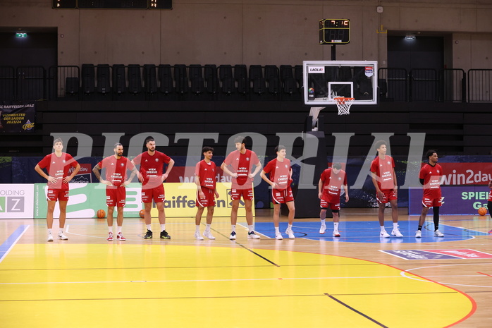 31.01.2025, Graz, Raiffeisen Sportpark Graz, Basketball Superliga 2024/25, Grunddurchgang, Runde 19, UBSC Graz - BC Vienna
