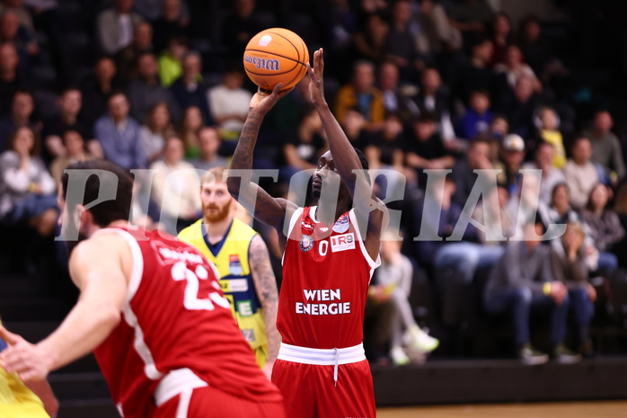 31.01.2025, Graz, Raiffeisen Sportpark Graz, Basketball Superliga 2024/25, Grunddurchgang, Runde 19, UBSC Graz - BC Vienna