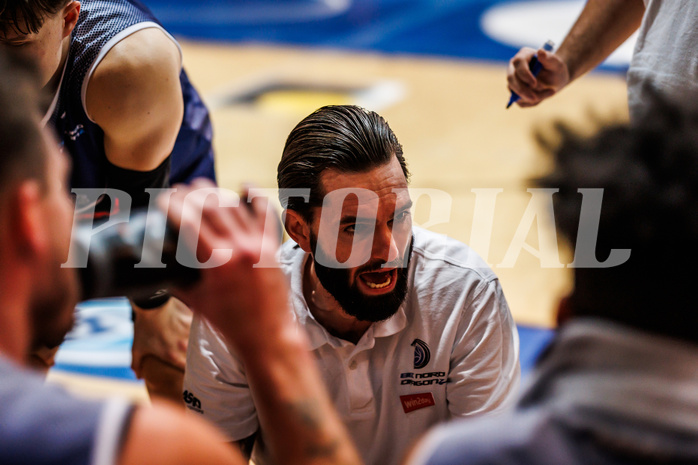 Basketball, win2day Basketball Superliga 2024/25, Grunddurchgang Runde 19, Oberwart Gunners, BBC Nord Dragonz, Felix Jambor (Head Coach)