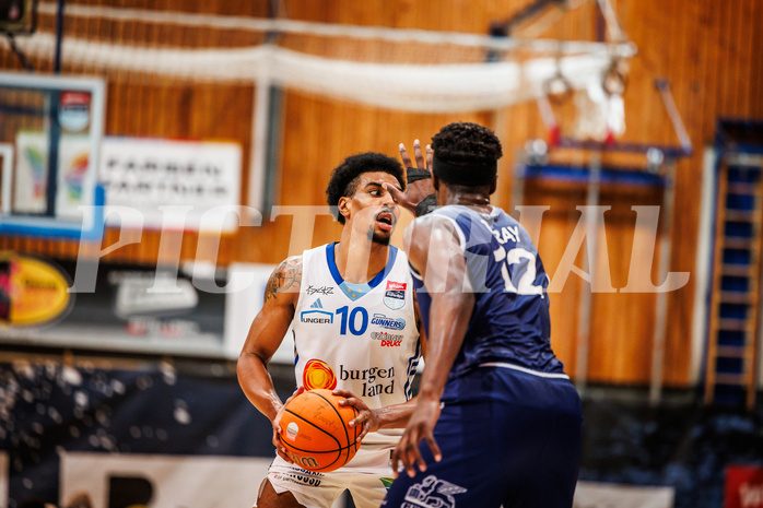 Basketball, win2day Basketball Superliga 2024/25, Grunddurchgang Runde 19, Oberwart Gunners, BBC Nord Dragonz, Robert Allen (10)
