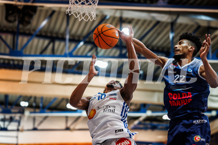Basketball, win2day Basketball Superliga 2024/25, Grunddurchgang Runde 19, Oberwart Gunners, BBC Nord Dragonz, Robert Allen (10)