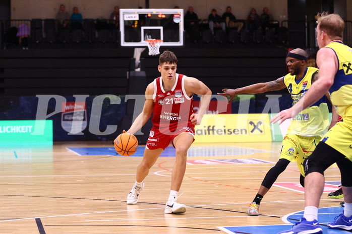31.01.2025, Graz, Raiffeisen Sportpark Graz, Basketball Superliga 2024/25, Grunddurchgang, Runde 19, UBSC Graz - BC Vienna