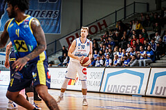 Basketball, Admiral Basketball Superliga 2019/20, Grunddurchgang 18.Runde, UNGER STEEL Gunners Oberwart, UBSC Graz, Georg Wolf (10)