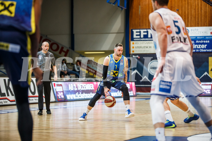 Basketball, Admiral Basketball Superliga 2019/20, Grunddurchgang 18.Runde, UNGER STEEL Gunners Oberwart, UBSC Graz, Marko Car (7)